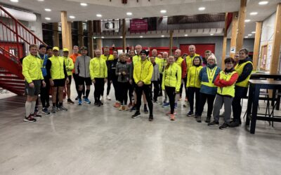 For træning til Royal Run 2. Pinsedag